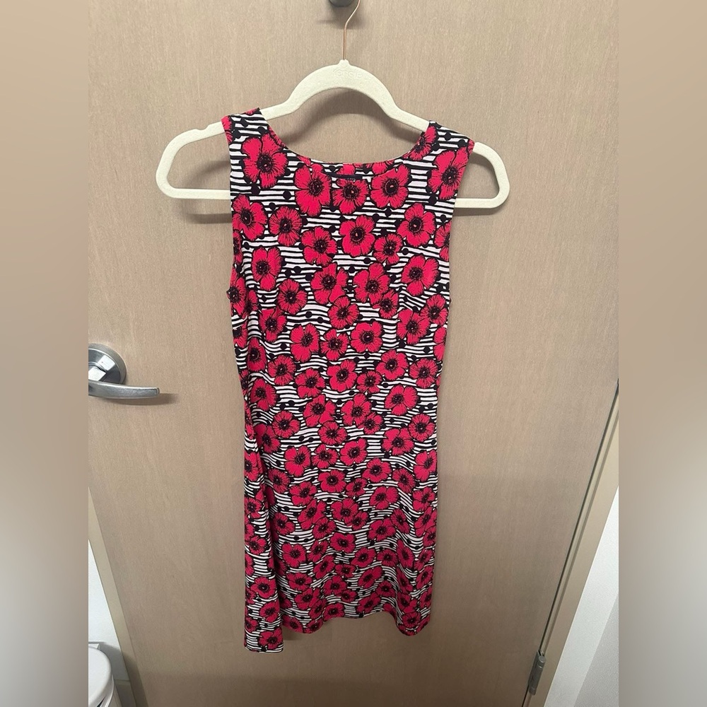 Tommy Hilfiger Pink Floral Dress Size 2 great condition